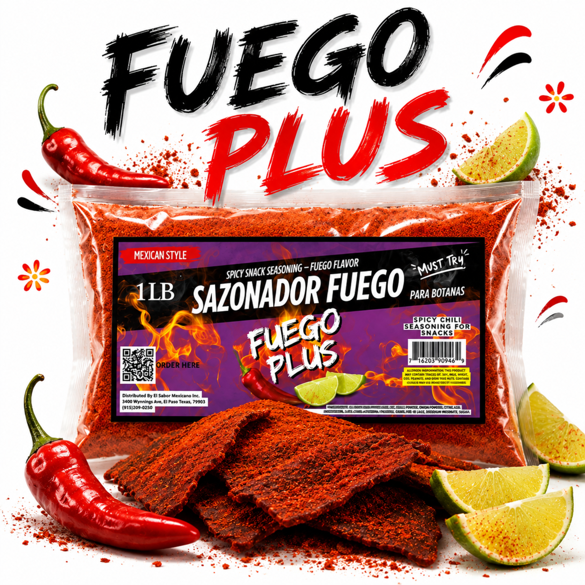 Fuego Extra Spicy Seasoning