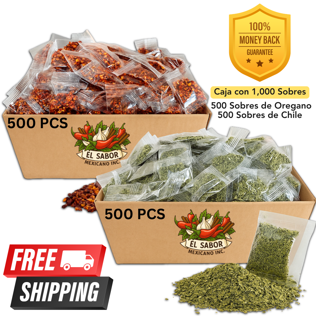 Mexican Oregano & Chili Packets