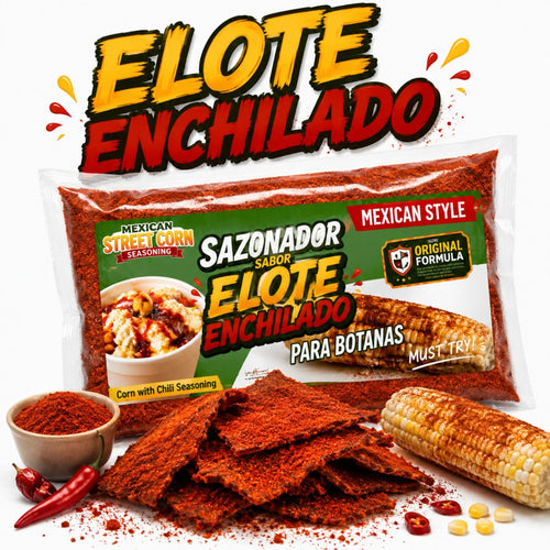 Mexican Street Corn Seasoning | Elote Enchilado Seasoning Powder | Chili Corn Seasoning | 1 LB