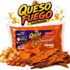Queso Fuego Seasoning for Beef Jerky, Chips & Snacks | Extra Cheesy & Spicy Flavor