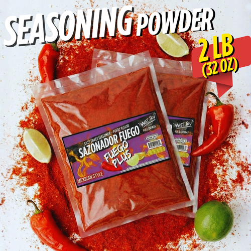 Fuego Seasoning – Extra Spicy Snack Flavor (2 LB)