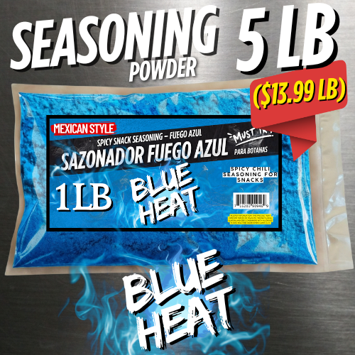 Fuego Azul Seasoning – Blue Heat Seasoning for Beef Jerky & Snacks (5 LB)