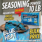 Fuego Azul Seasoning – Blue Heat Seasoning for Beef Jerky & Snacks (10 LB)