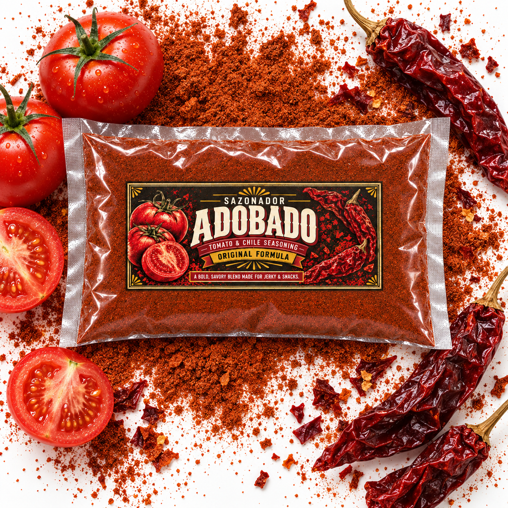 Adobado Seasoning 1 LB – Bold Tomato & Chile Blend for Beef Jerky, Chips & Snacks