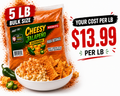 Jalapeño Queso Seasoning | Mexican Style Cheese & Jalapeño Flavor for Fries, Chips, Popcorn & Corn 5 LB