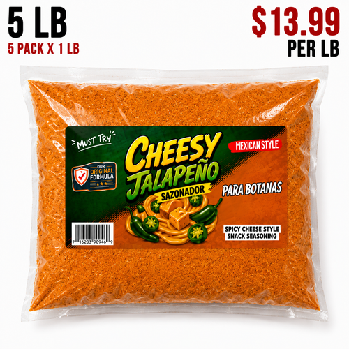 Cheesy Jalapeño  Seasoning 5 LB