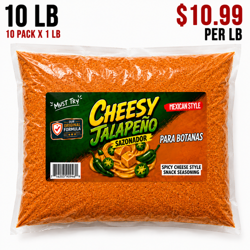 Cheesy Jalapeño  Seasoning 10 LB