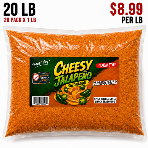 Cheesy Jalapeño  Seasoning 20 LB