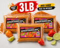 Habanero Seasoning Powder 3 LB – Spicy Chili Blend for Corn, Snacks, Jerky & Popcorn – Bulk Food Service Size