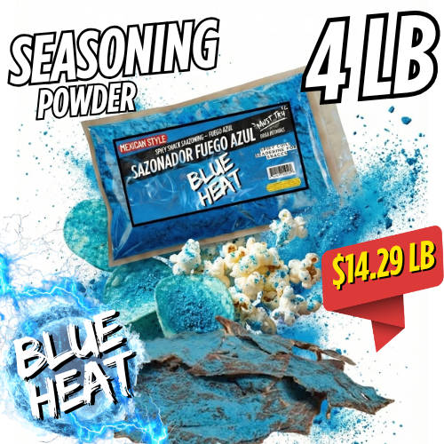 Fuego Azul Seasoning – Blue Heat Seasoning for Beef Jerky & Snacks 4 LB