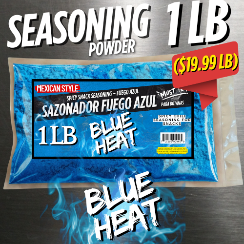 Fuego Azul Seasoning – Blue Heat Seasoning for Beef Jerky & Snacks (1 LB)