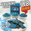 Load image into Gallery viewer, Fuego Azul Seasoning – Blue Heat Seasoning for Beef Jerky &amp; Snacks 3 Lb
