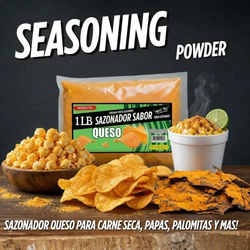 Cheddar Cheese Seasoning – Bold Flavor for Popcorn , Chips, Elotes & Snacks