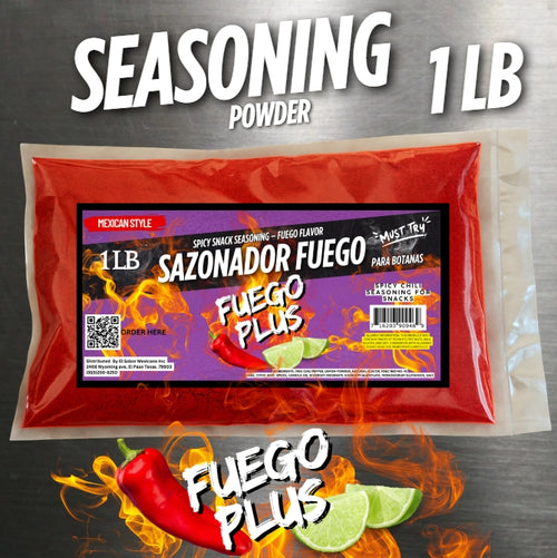 Fuego Seasoning – Extra Spicy Snack Flavor (1 LB)