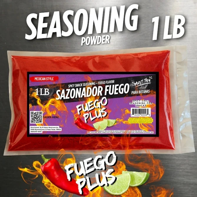 Fuego Seasoning – Extra Spicy Snack Flavor