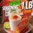 Load image into Gallery viewer, Chile Limón Seasoning for Elotes – Made with Natural Lemon Extract (1 LB)
