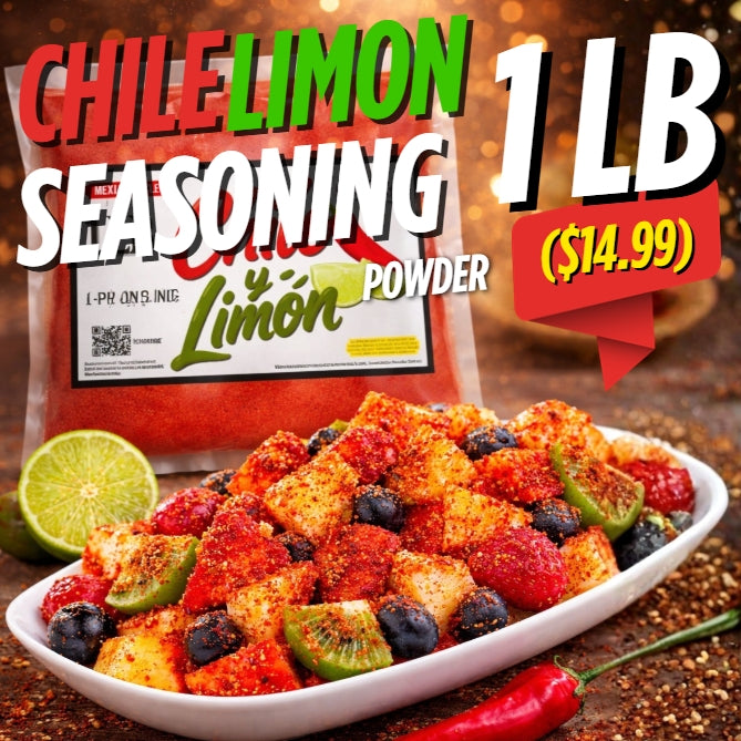 Chile Limón Seasoning for Elotes – Made with Natural Lemon Extract (1 LB)