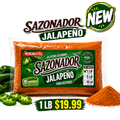 Jalapeño Seasoning Powder – Mexican Style Sazonador for Jerky, Chips, Snacks & More – 1 LB