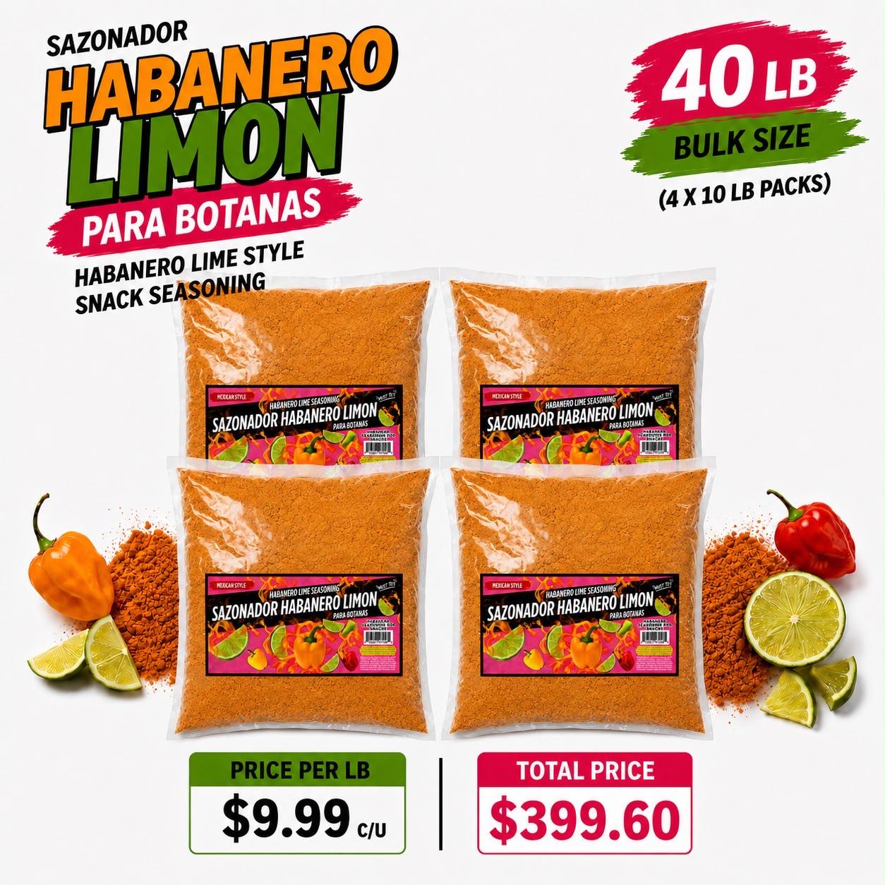 Habanero Seasoning Powder – Spicy Chili Blend for Corn, Snacks, Jerky & Popcorn